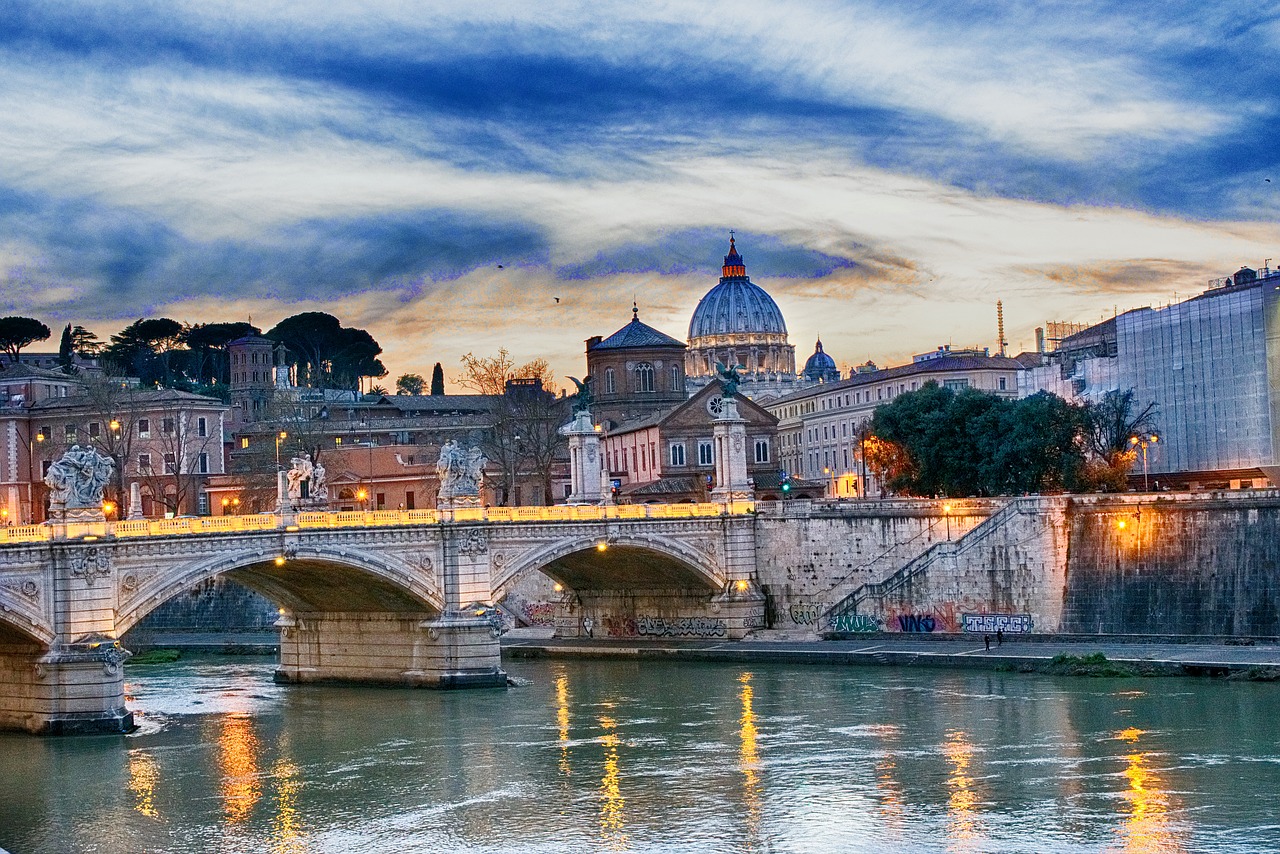 Rome Pont St Ange